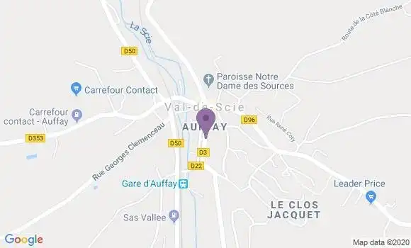 Localisation Crédit Mutuel Agence d