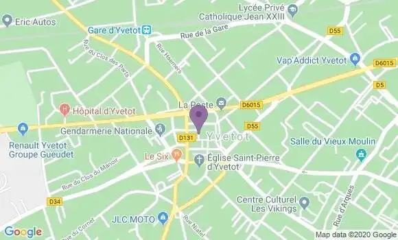 Localisation Crédit Mutuel Agence d