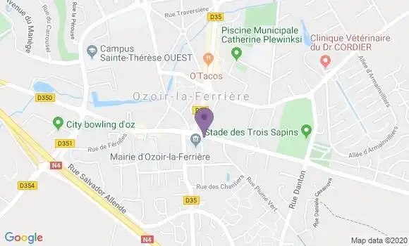Localisation Crédit Mutuel Agence d