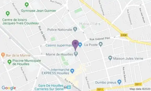 Localisation Crédit Mutuel Agence d