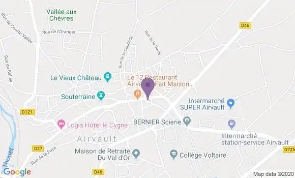Localisation Crédit Mutuel Agence d
