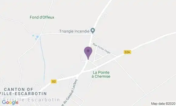 Localisation Crédit Mutuel Agence de Friville Escarbotin