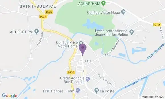Localisation Crédit Mutuel Agence d
