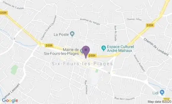 Localisation Crédit Mutuel Agence d