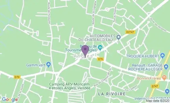Localisation Crédit Mutuel Agence d