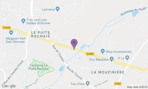 Localisation Crédit Mutuel Agence de Château d