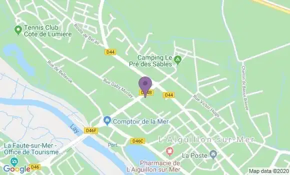 Localisation Crédit Mutuel Agence de L