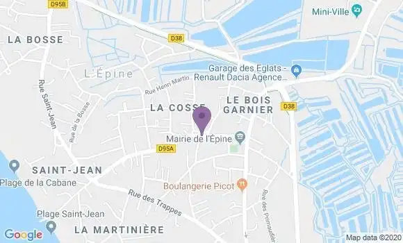 Localisation Crédit Mutuel Agence de L