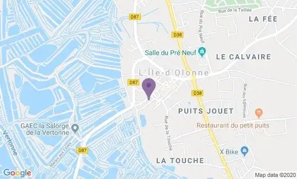 Localisation Crédit Mutuel Agence de L