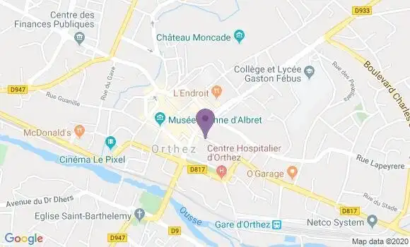 Localisation Société Générale Agence d