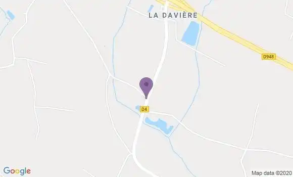 Localisation Crédit Mutuel Agence de Venansault