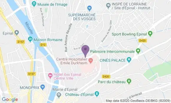 Localisation Crédit Mutuel Agence d
