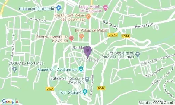 Localisation Crédit Mutuel Agence d