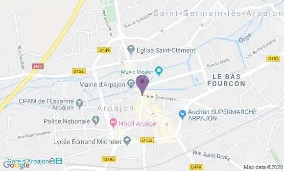Localisation Crédit Mutuel Agence d