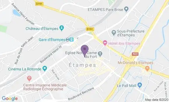 Localisation Crédit Mutuel Agence d