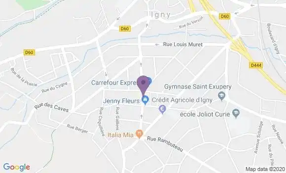 Localisation Crédit Mutuel Agence d