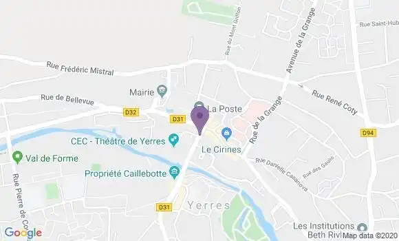 Localisation Crédit Mutuel Agence d