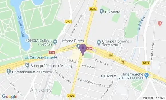 Localisation Crédit Mutuel Agence d