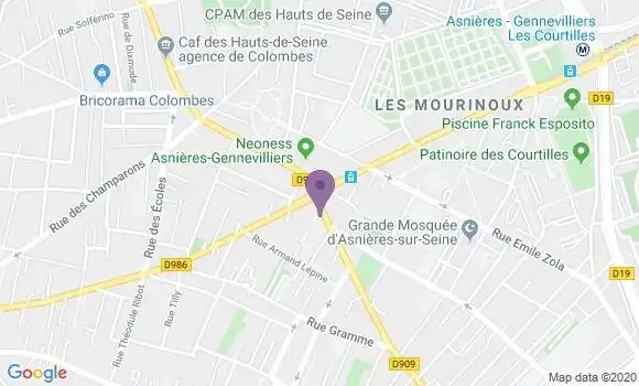 Localisation Crédit Mutuel Agence d