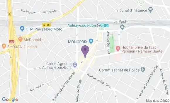 Localisation Crédit Mutuel Agence d