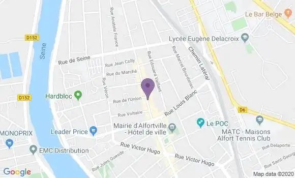 Localisation Crédit Mutuel Agence d