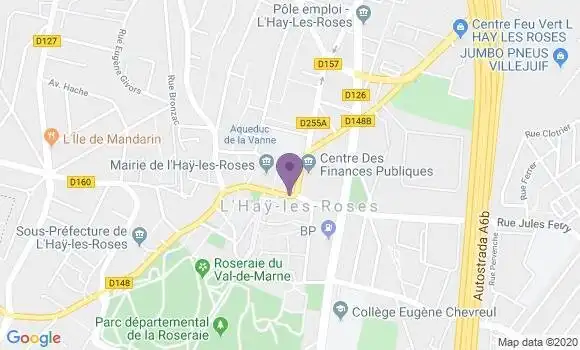 Localisation Crédit Mutuel Agence de L