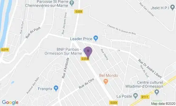 Localisation Crédit Mutuel Agence d