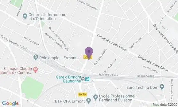 Localisation Crédit Mutuel Agence d