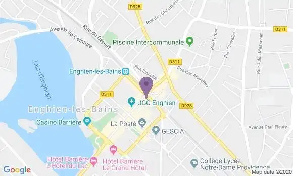 Localisation Crédit Mutuel Agence d