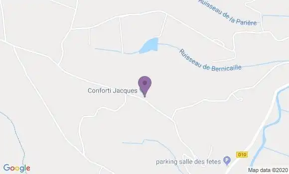 Localisation Crédit Mutuel Agence de Sainte Rose