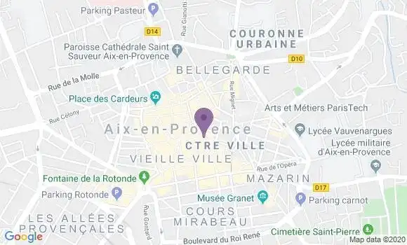 Localisation Crédit Mutuel Agence d
