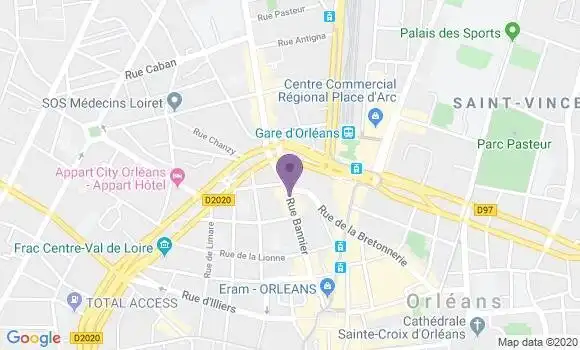 Localisation Crédit Mutuel Agence d