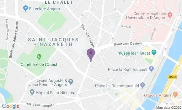 Localisation Crédit Mutuel Agence d