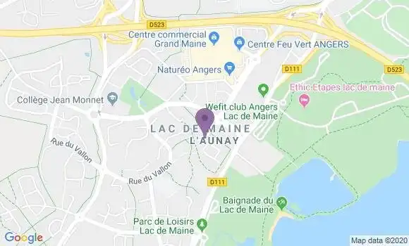 Localisation Crédit Mutuel Agence d