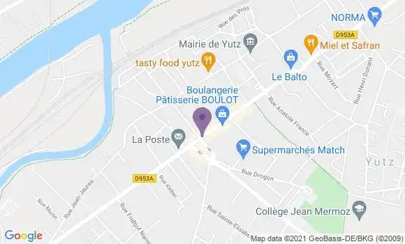 Localisation Crédit Mutuel Agence d