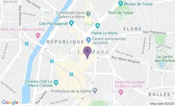 Localisation Crédit Mutuel Agence d