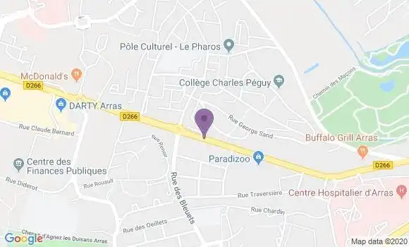 Localisation Crédit Mutuel Agence d