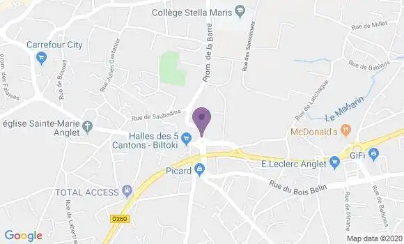 Localisation Crédit Mutuel Agence d