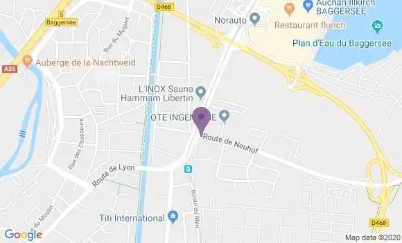 Localisation Crédit Mutuel Agence d