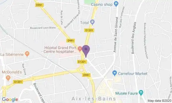 Localisation Crédit Mutuel Agence d
