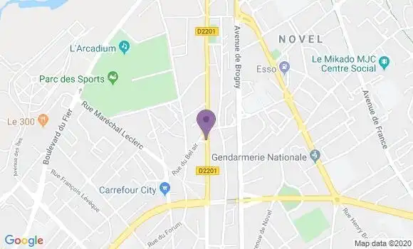 Localisation Crédit Mutuel Agence d