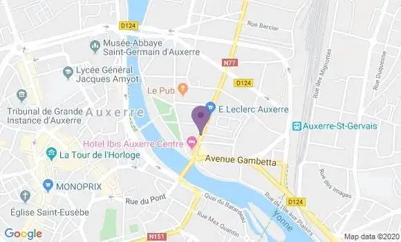 Localisation Crédit Mutuel Agence d
