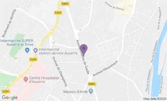 Localisation Crédit Mutuel Agence d