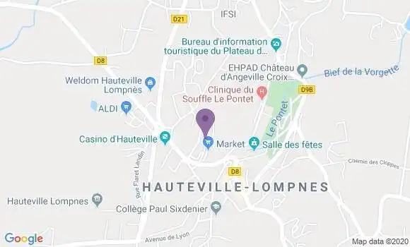 Localisation Banque Populaire Agence d