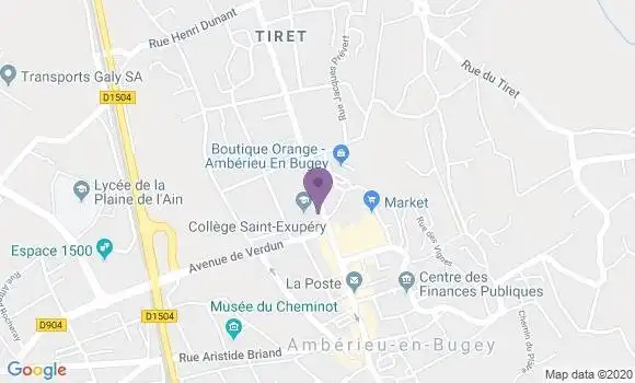 Localisation Banque Populaire Agence d