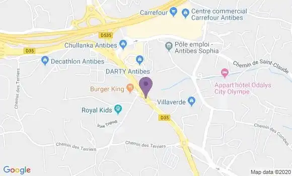 Localisation Banque Populaire Agence d