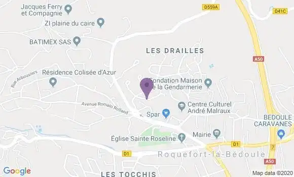 Localisation Banque Populaire Agence d