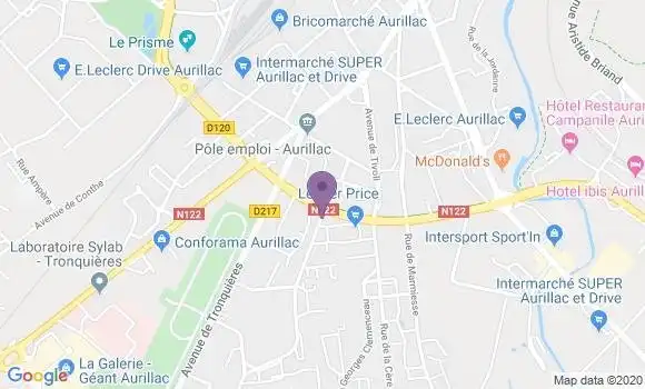 Localisation Banque Populaire Agence d