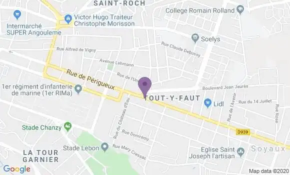 Localisation Banque Populaire Agence d