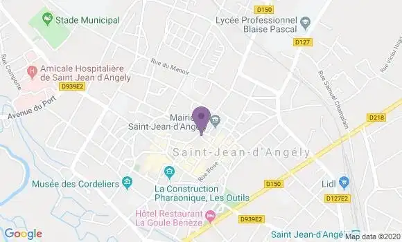 Localisation Banque Populaire Agence de Saint Jean d